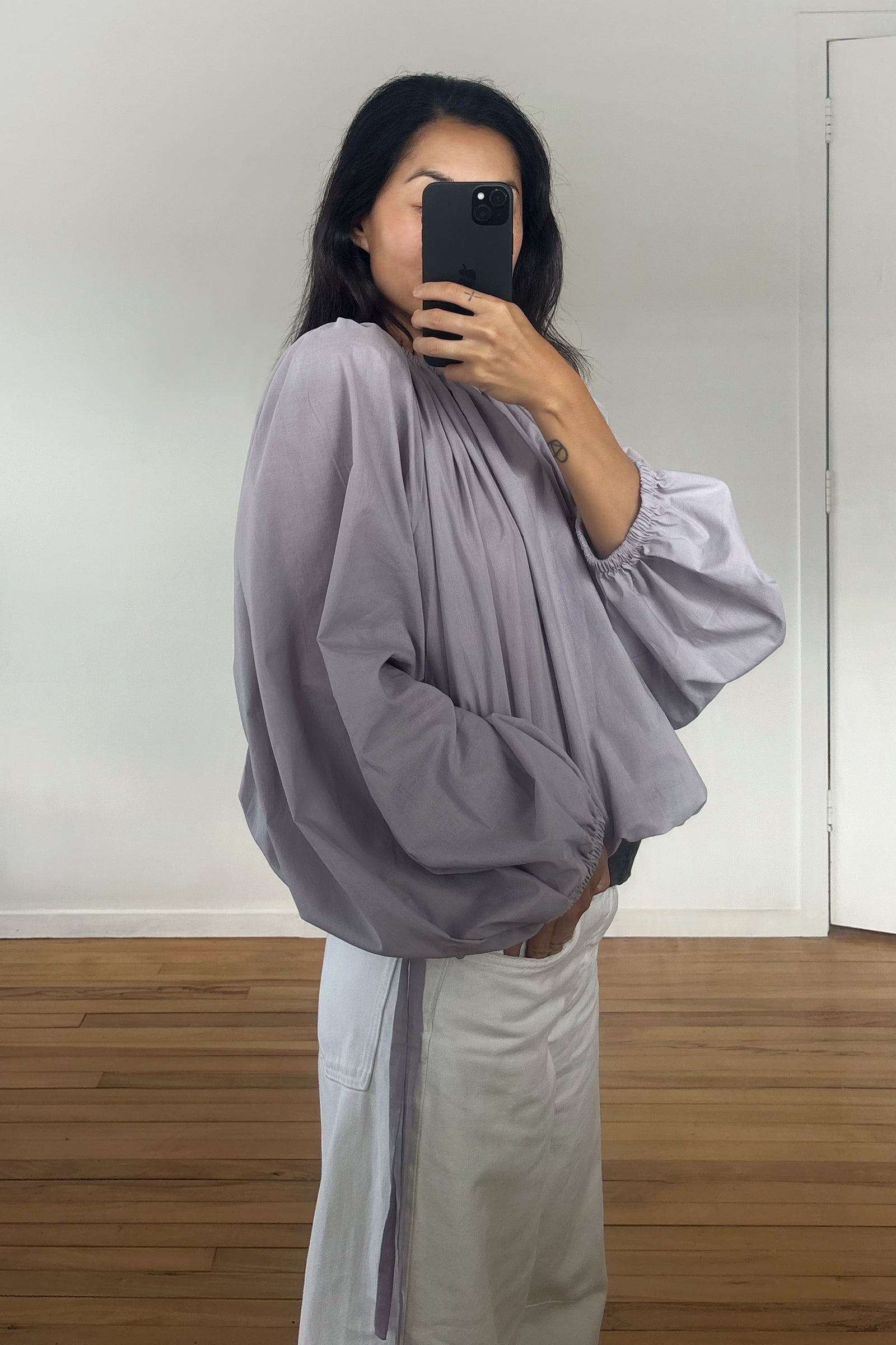 Bloom Blouse in Lilac