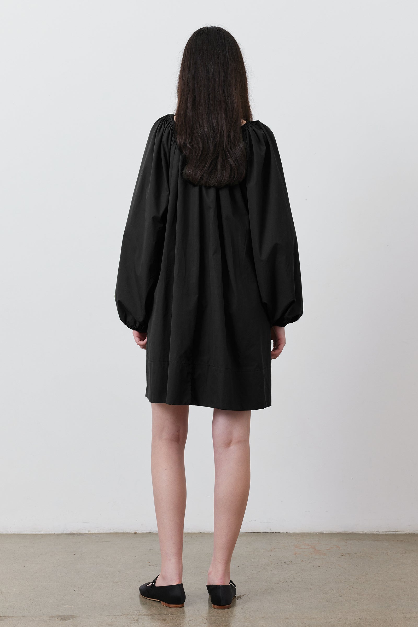 Bloom LS Mini Dress in Black