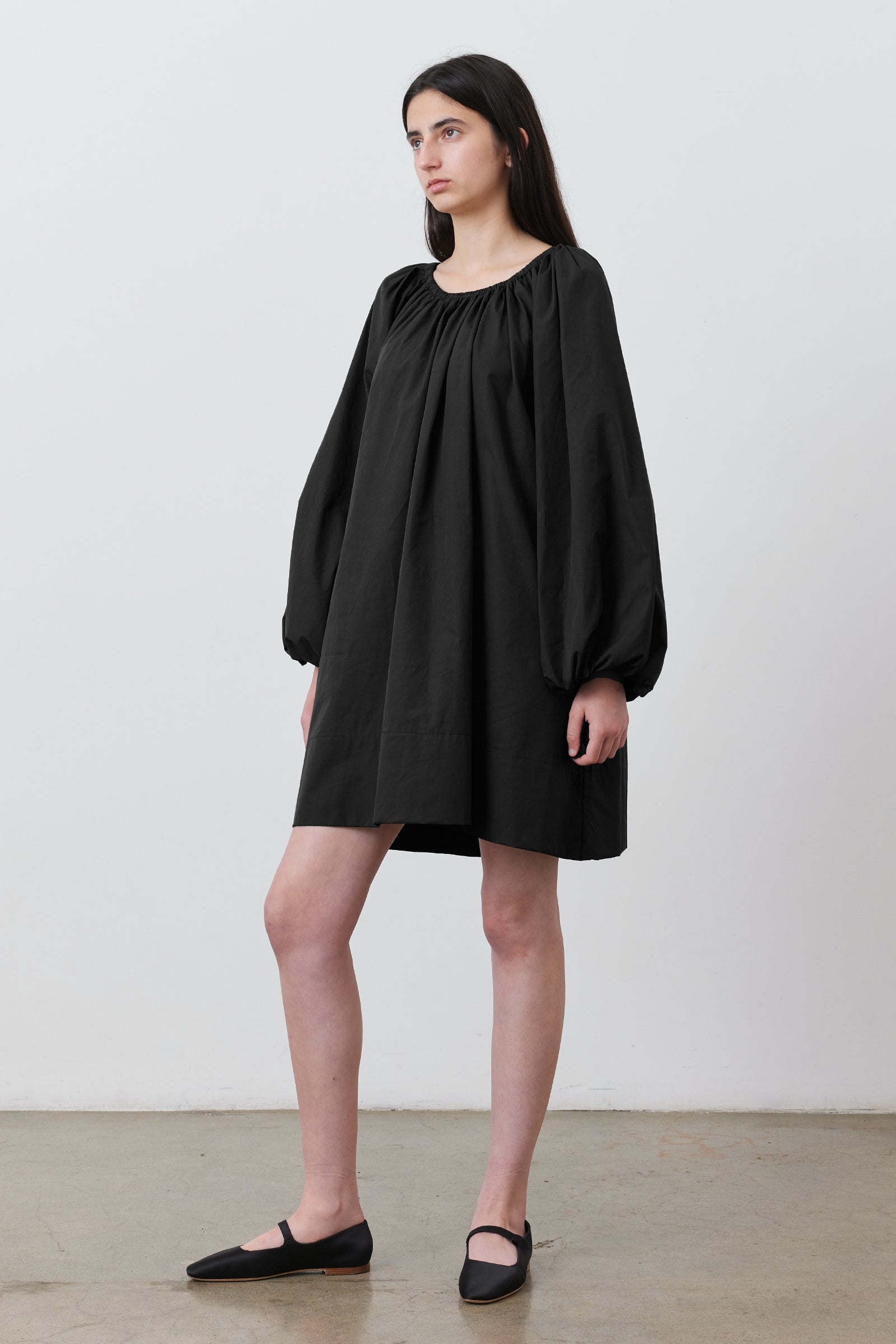 Bloom LS Mini Dress in Black