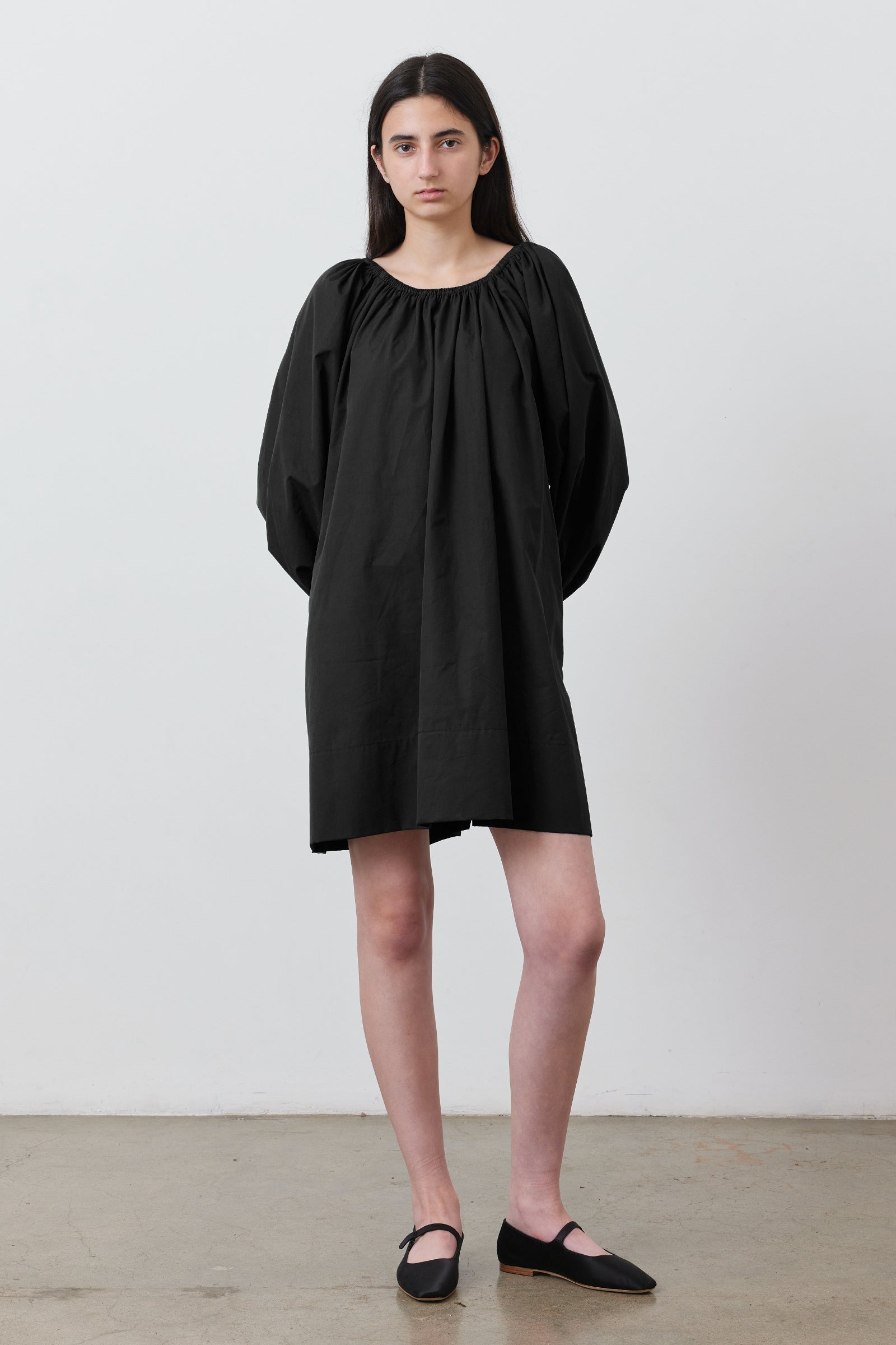 Bloom LS Mini Dress in Black