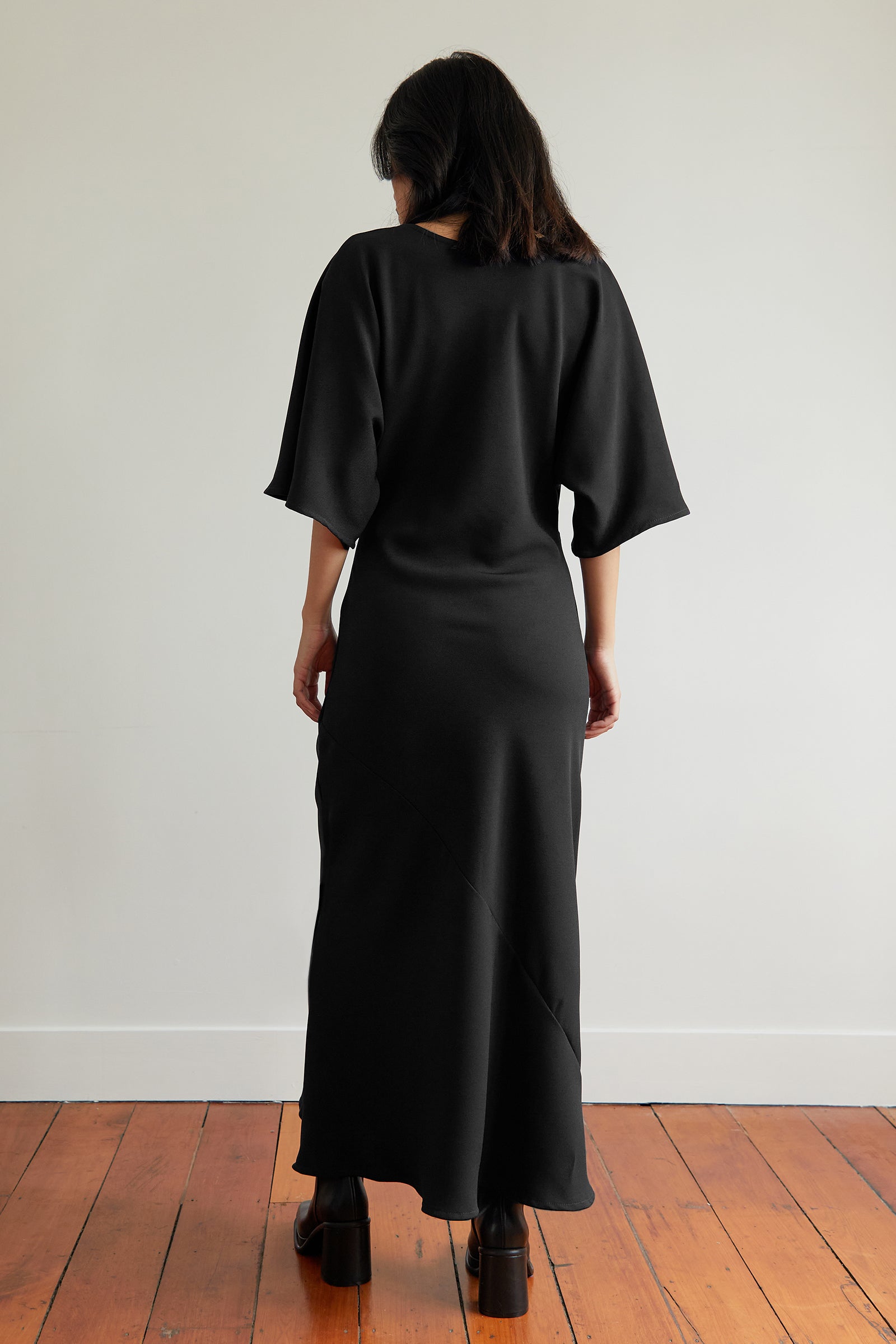 Kaftan Dress in Black