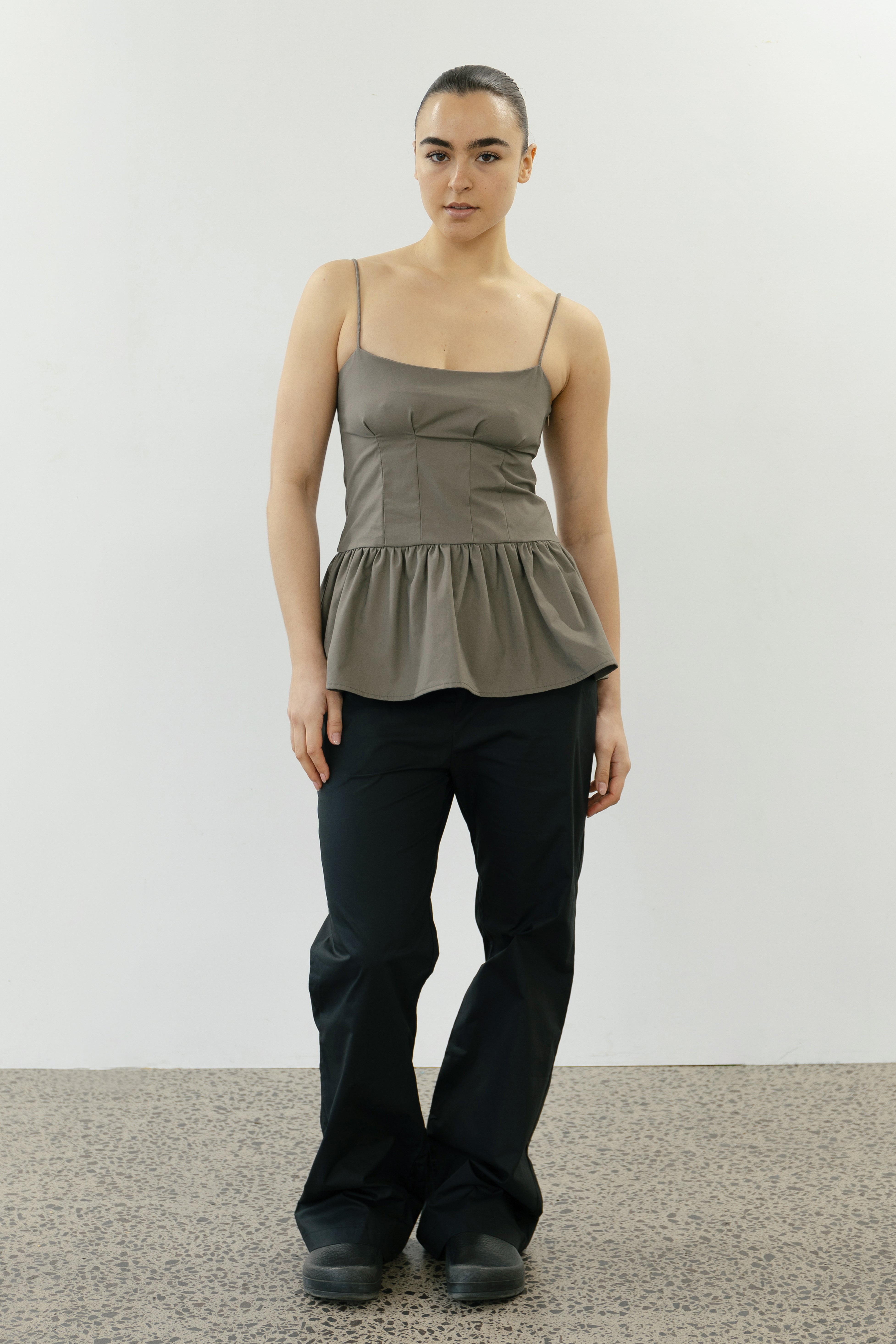 Umi Camisole in Stone